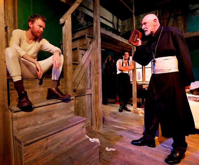 Dying For It - Johann Walraven, Joel Spreadborough and Alan Faulkner. Photograph (c) Bob Seary