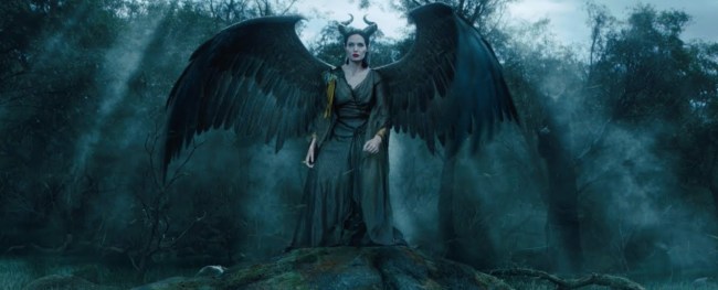 The great Angelina Jolie in Maleficent.